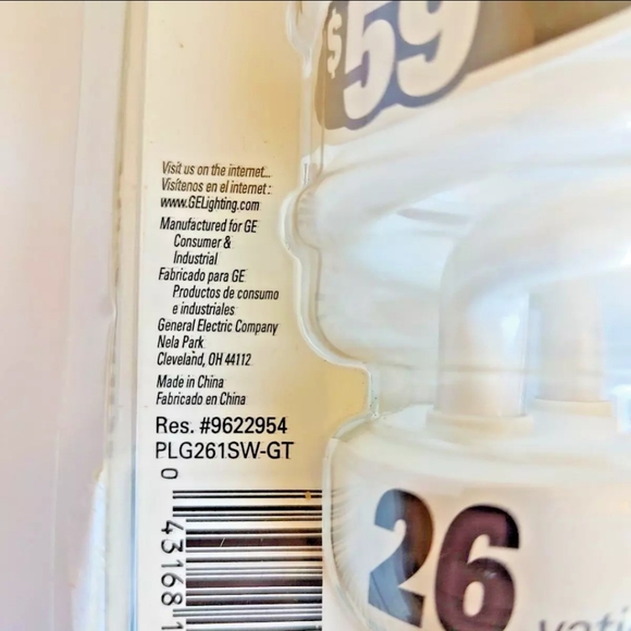 GE 15517 Energy Star Smart Light Bulb General Purpose 26-Watt 1750 Lumen 8000 hr - Picture 9 of 14